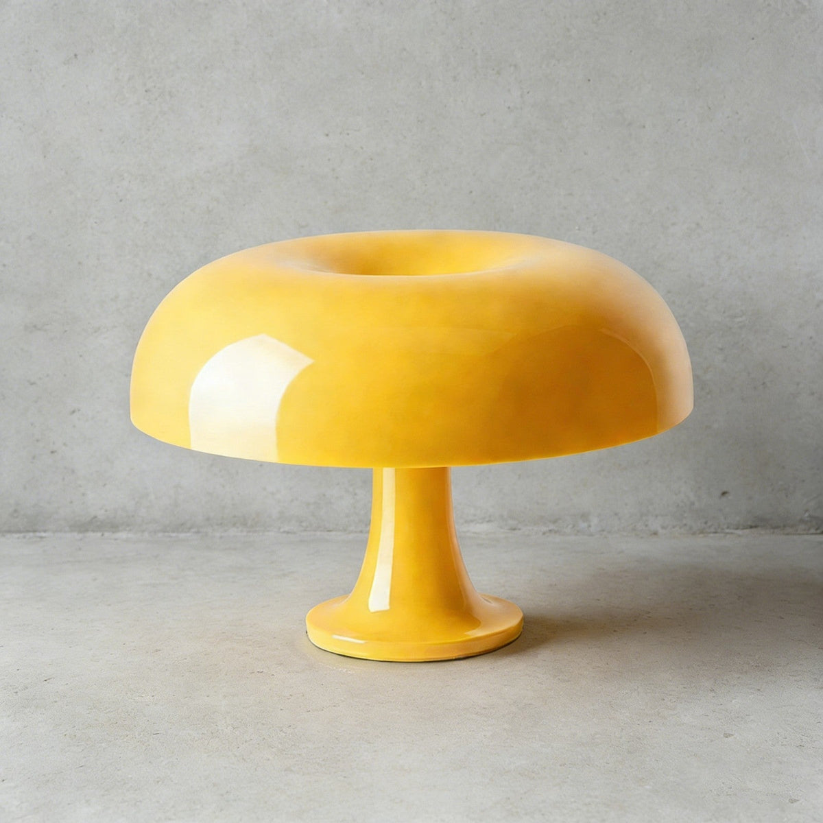 Mushroom Desk Lamp with Curved Metal Shade for Bedroom Nightstand Office Reading Study Ambient Lighting E14 Socket 40W Max 12.6 in Tall Mode
