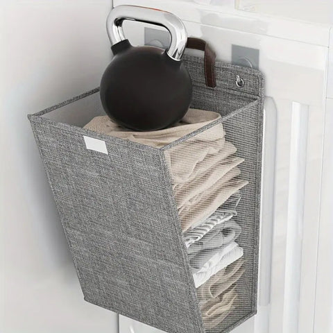 Nexa Collapsible Laundry Hamper - Wall-Mounted, Space-Saving Design