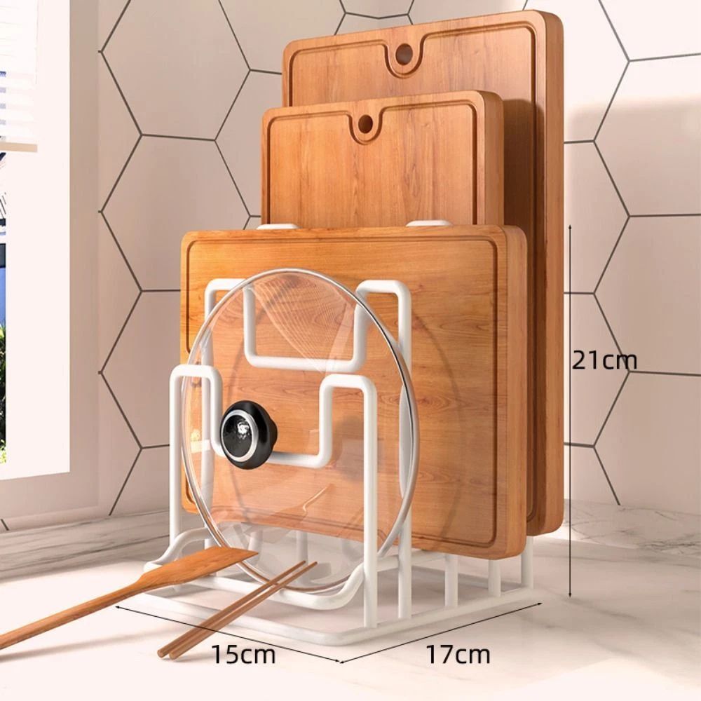 Nexa Kitchen Organizer Rack - Durable Metal, Tiered Design