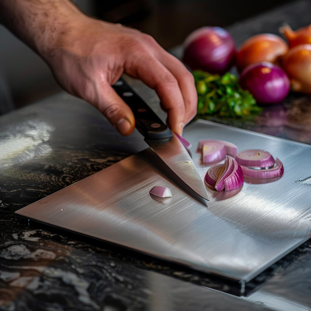 Nexel Titanium Cutting Board | Antibacterial, Durable
