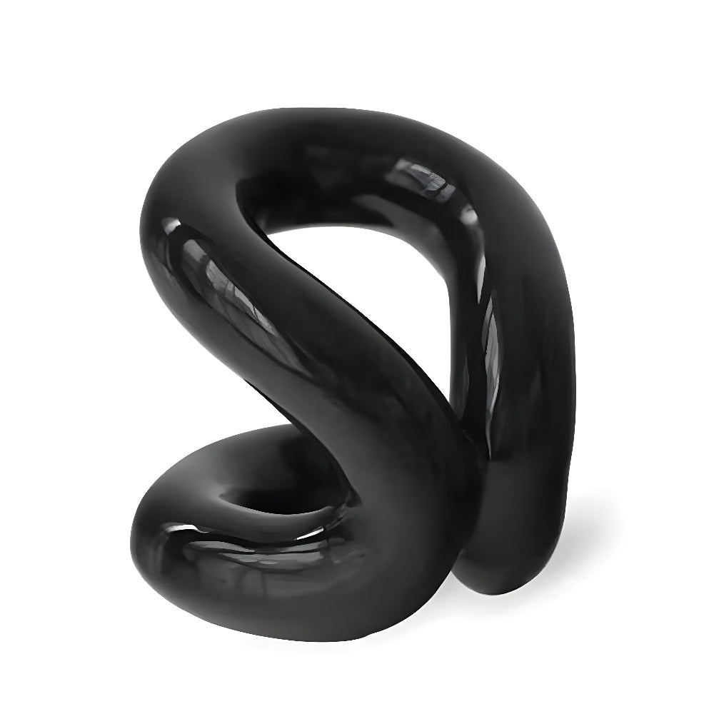 Nexus Ceramic Holder - Modern Design with Rope-Knot Detail