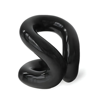 Nexus Ceramic Holder - Modern Design with Rope-Knot Detail