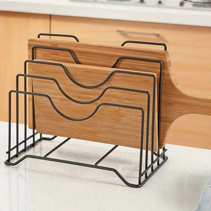 Nexus Kitchen Organizer - Rust-Resistant Iron, Multi-Compartment Design