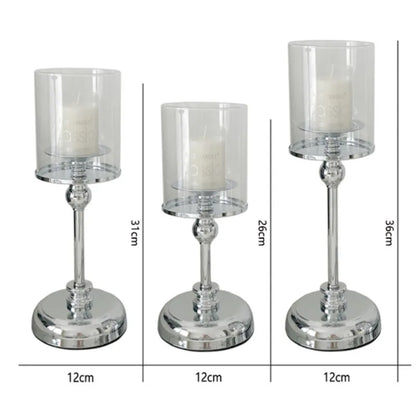 Nora Gold Candle Holder - Nordic Metal, Versatile Design
