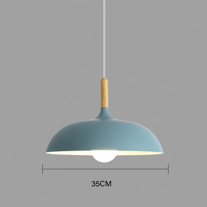 Oak Wood LED Ceiling Light Scandinavian Minimalist Flush Mount for Living Room Bedroom Dining Room Modern Nordic Style Fixture Adjustable