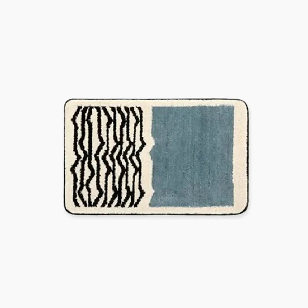 Non-Slip Bath Mat with Quick-Dry Absorbent Surface – Modern Minimalist Design for Bathroom Safety & Comfort