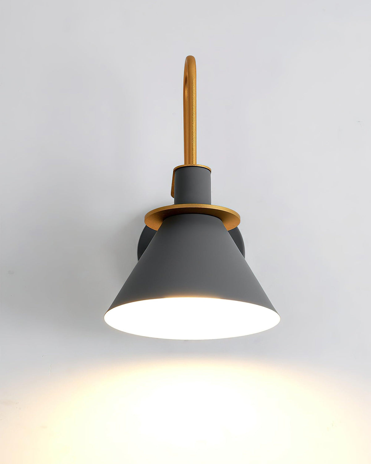 Industrial Iron Sconce Light for Hallways Kitchens & Entryways – Modern Matte Side Lighting for Residential and Commercial Use