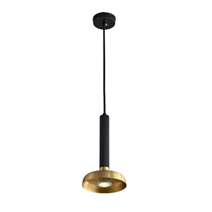 Nordic Minimalist Pendant Light – Adjustable 12W LED Hanging Light with Wood-Tone Finish