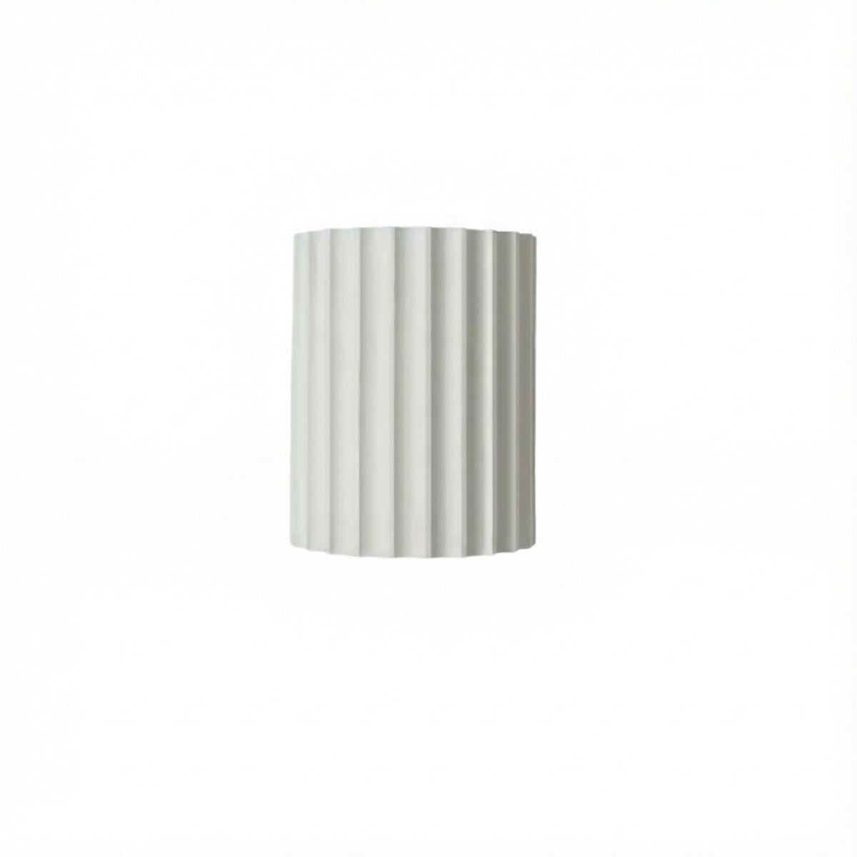 Nordic Pleated Resin Wall Sconce | Modern Ribbed LED Lamp for Soft Ambience