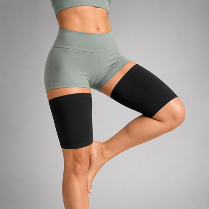 Manchon de compression pour cuisse – Soutien et stabilité musculaire – Tissu respirant pour un mode de vie actif