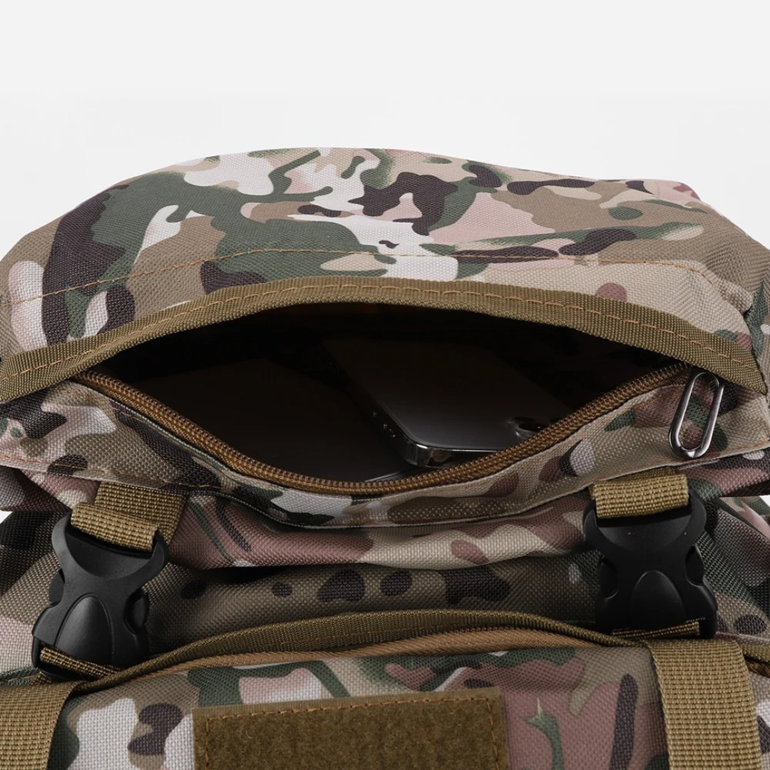 80L Hiking Backpack with MOLLE Webbing – Heavy-Duty 600D Oxford Pack for Multi-Day Treks & Camping Trips