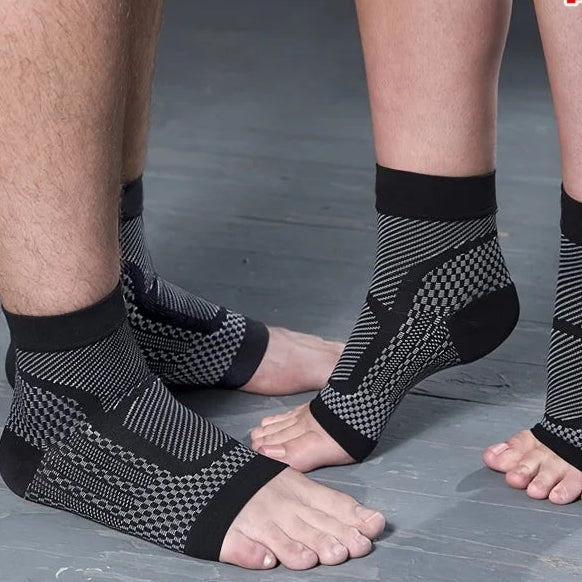 Elastic Ankle Support Wrap for Pain Relief & Recovery – Breathable Compression Brace for Running & Daily Comfort