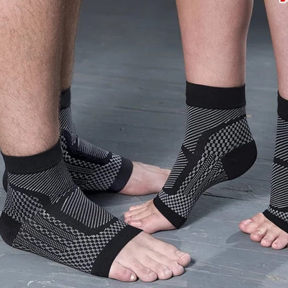 Elastic Ankle Support Wrap for Pain Relief & Recovery – Breathable Compression Brace for Running & Daily Comfort