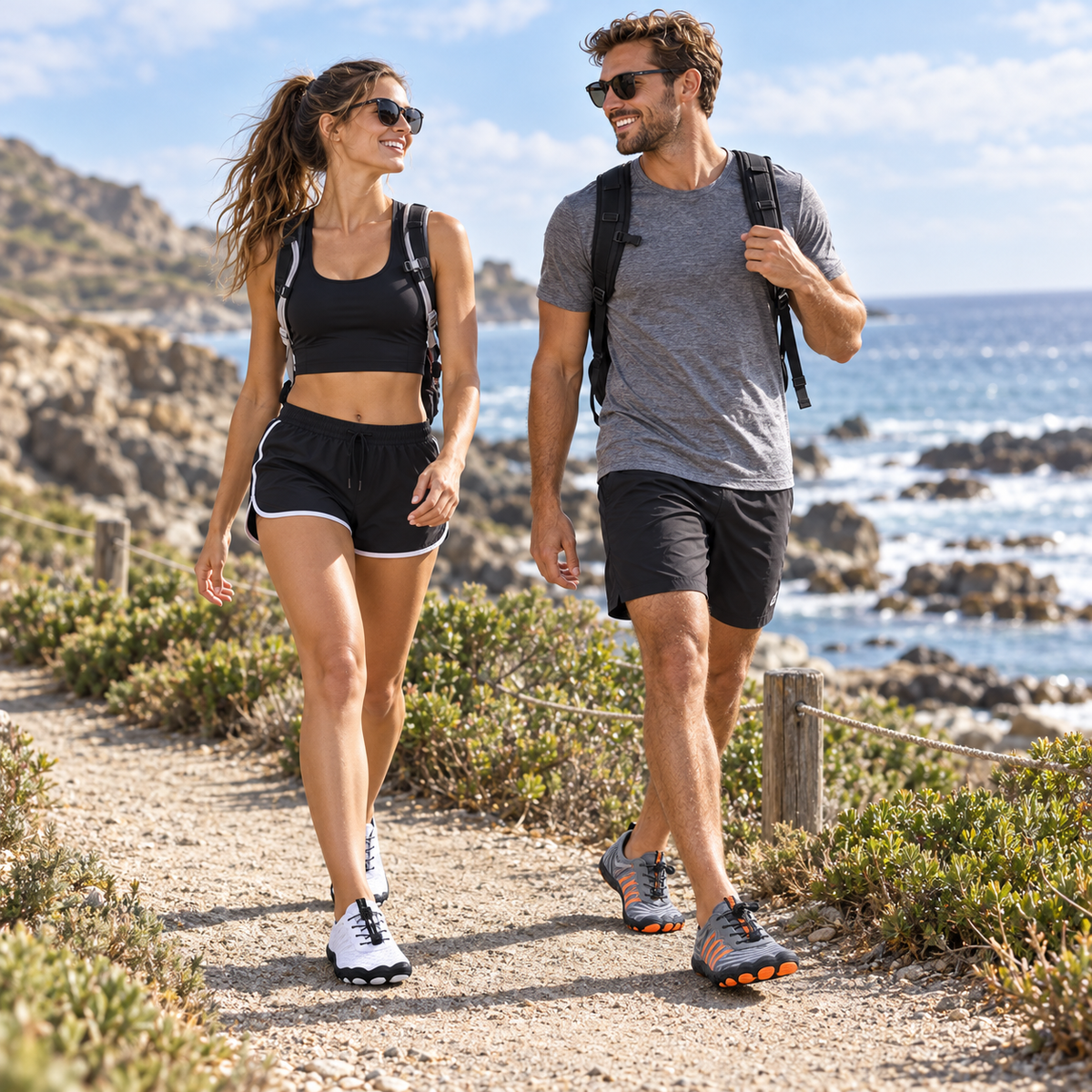 Chaussure aquatique légère pour la randonnée, la natation et le trail – Conception minimaliste flexible à séchage rapide pour hommes et femmes, sports amphibies