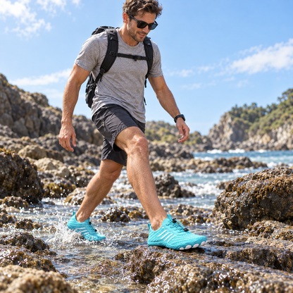 Chaussure aquatique légère pour la randonnée, la natation et le trail – Conception minimaliste flexible à séchage rapide pour hommes et femmes, sports amphibies