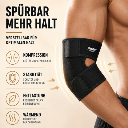 Adjustable Elbow Compression Sleeve with Targeted Support for Workouts Recovery Daily Activity
