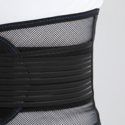 Adjustable Lower Back Support Brace with Dual-Strap Compression for Pain Relief & Posture Correction