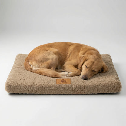 Cushioned Pet Resting Pad with Removable Washable Cover & Non-Skid Bottom for Dogs & Cats