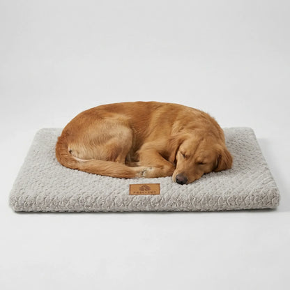 Cushioned Pet Resting Pad with Removable Washable Cover & Non-Skid Bottom for Dogs & Cats