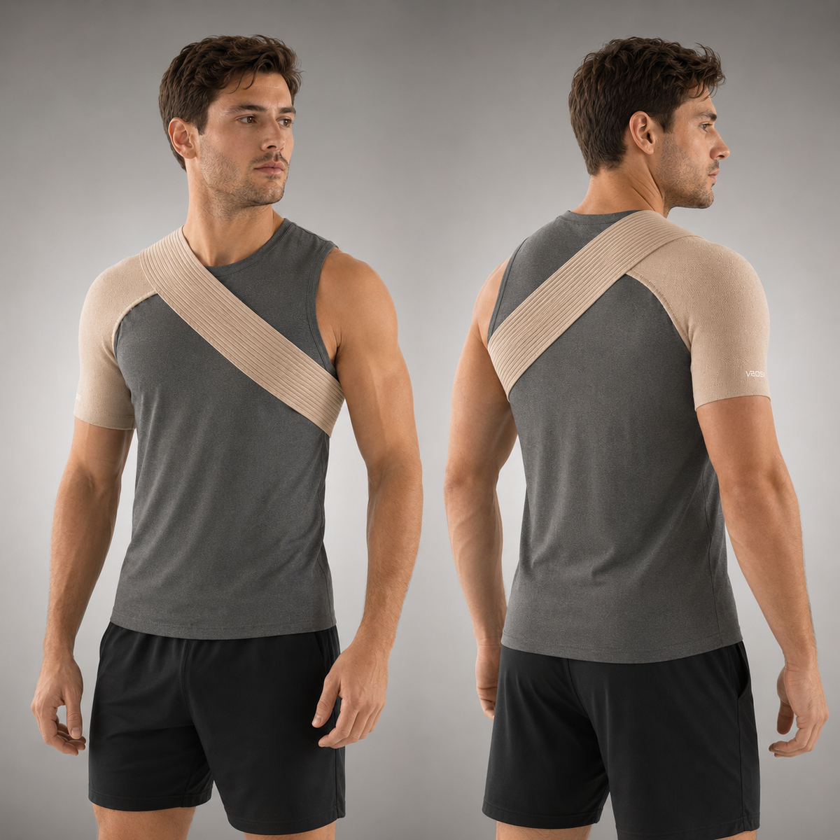 Compression Shoulder Brace for Rotator Cuff Support & Posture Alignment – Breathable Neoprene Wrap for Joint Pain Relief, Injury Recovery