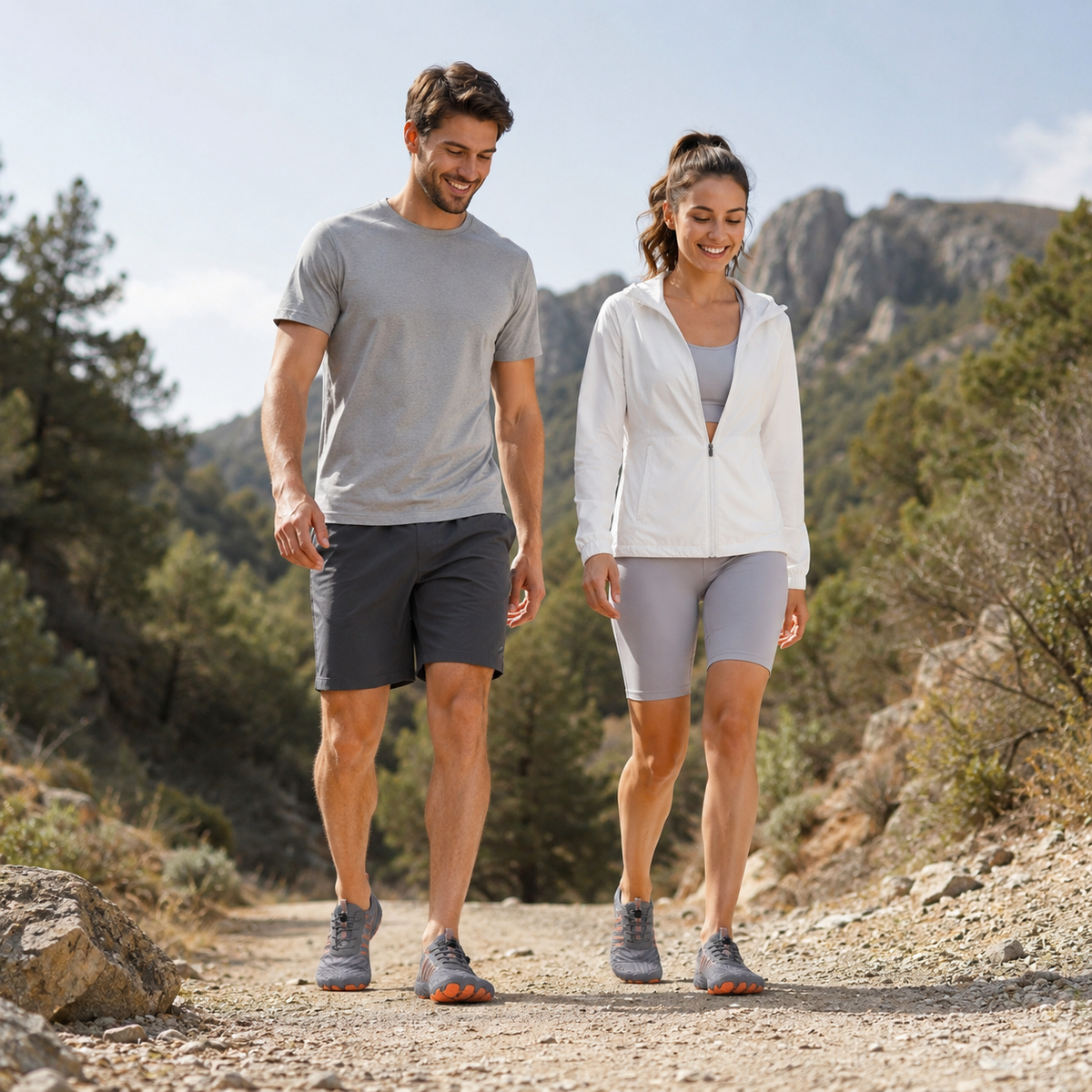 Barefoot Athletic Sneakers – Flexible Sole, Quick-Dry Mesh, Non-Slip Grip for Running & Water Sports
