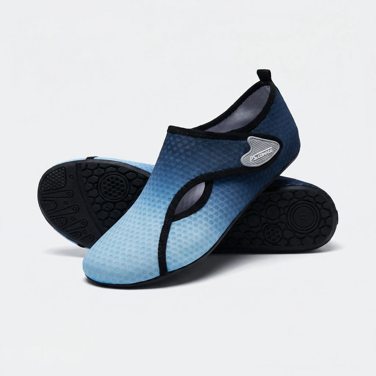 Lightweight Water Shoes with Non-Slip Rubber Sole for Swimming, Surfing, Beach & Pool – Snug Sock-Like Fit, Quick-Dry Aqua Socks for Men &