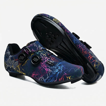 Clipless Road & MTB Bike Shoes with Rotary Dial Adjustment for Men & Women – SPD Compatible Cleat System