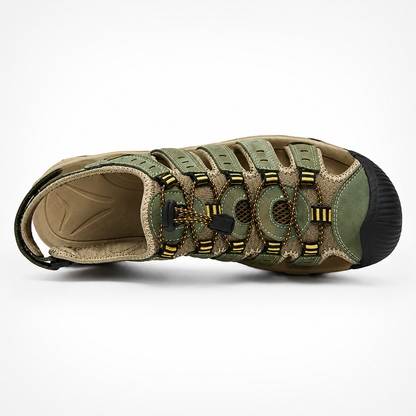 Men's Quick-Dry Sport Sandals with Adjustable Straps for Hiking, Water Sports & Beach