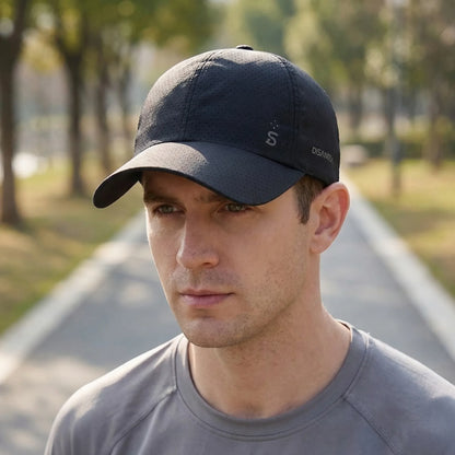 Mesh Ventilated Sports Cap with Quick-Dry Fabric for Running, Hiking & Outdoor Activities