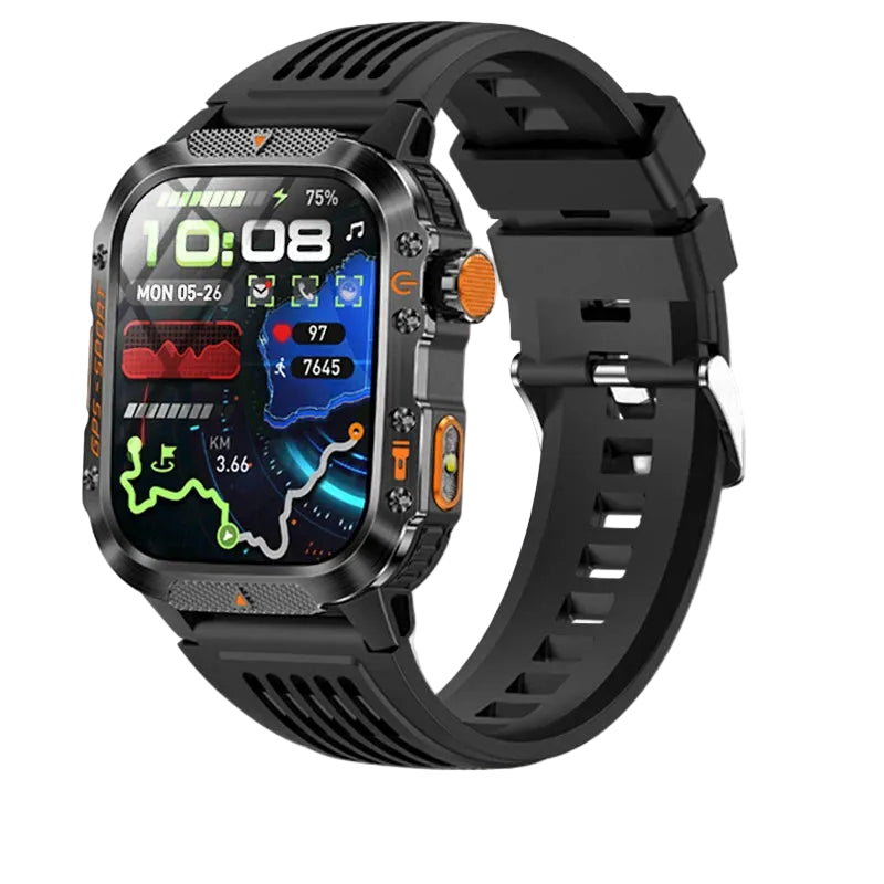 NovaForce X2 Pro | Rugged GPS Smartwatch with 100+ Sports Modes | Multi-Satellite Navigation for Active Lifestyles