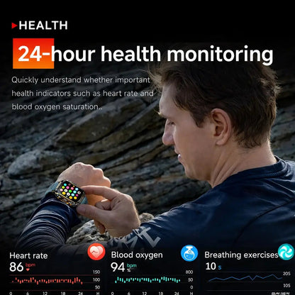 NovaForce X2 Pro | Rugged GPS Smartwatch with 100+ Sports Modes | Multi-Satellite Navigation for Active Lifestyles