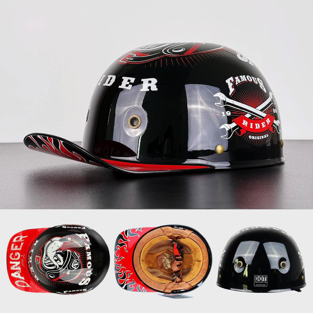 Nova | Motorcycle Helmet with DOT & ECE Certification | Stylish Protection for Urban Riders