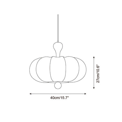 Fabric Drum Pendant Ceiling Light with Wood Accent for Dining Room and Kitchen Island – Soft White Pleated Shade, Modern Minimalist Drop Fix