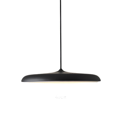 LED Disc Ceiling Fixture 10 in Rose Gold 4000K Adjustable Height for Kitchen Dining Room Bedroom Modern Floating Lamp Neutral White