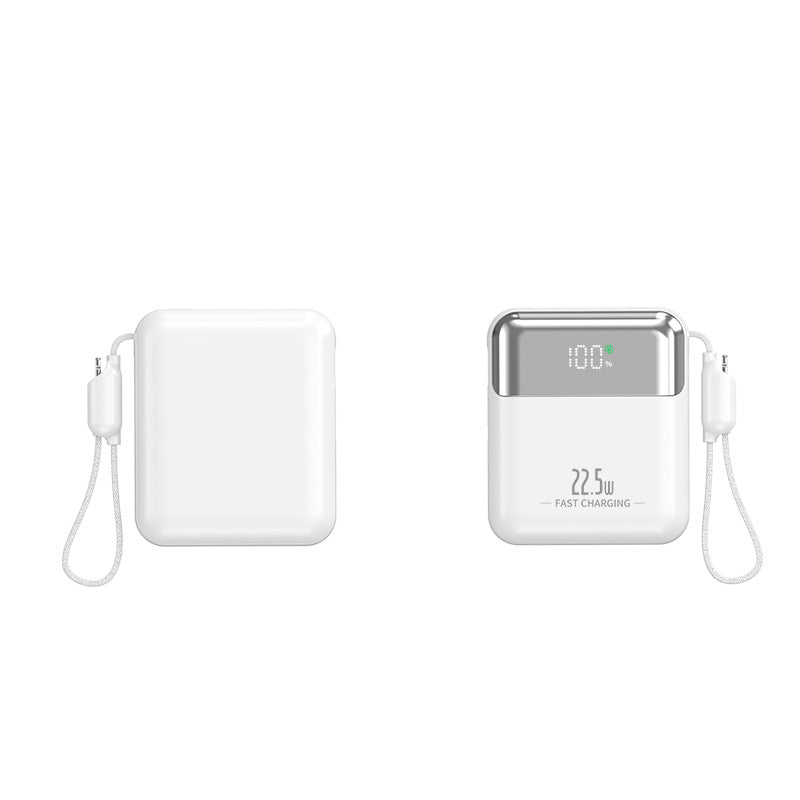Batterie externe haute efficacité | Charge rapide 22,5 W avec écran LCD | Chargeur portable compact pour une alimentation nomade