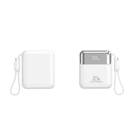 Batterie externe haute efficacité | Charge rapide 22,5 W avec écran LCD | Chargeur portable compact pour une alimentation nomade