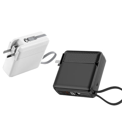 Power Bank | Compact Quick-Charge Portable Charger with LCD Display | Integrated Safety Features for Fast Device Charging
