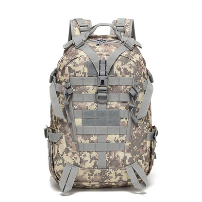 40L Tactical Backpack with Laptop Sleeve & MOLLE Webbing – Waterproof Hiking Daypack for Camping, Travel & Outdoor Adventures