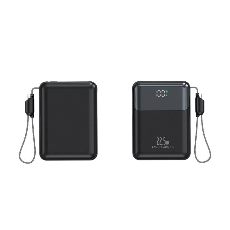 Batterie externe haute efficacité | Charge rapide 22,5 W avec écran LCD | Chargeur portable compact pour une alimentation nomade
