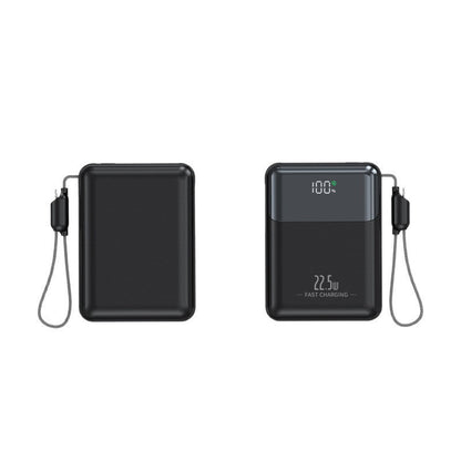 Batterie externe haute efficacité | Charge rapide 22,5 W avec écran LCD | Chargeur portable compact pour une alimentation nomade