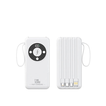 Batterie externe haute performance avec écran de charge intelligent | Charge rapide 120W pour une commodité nomade
