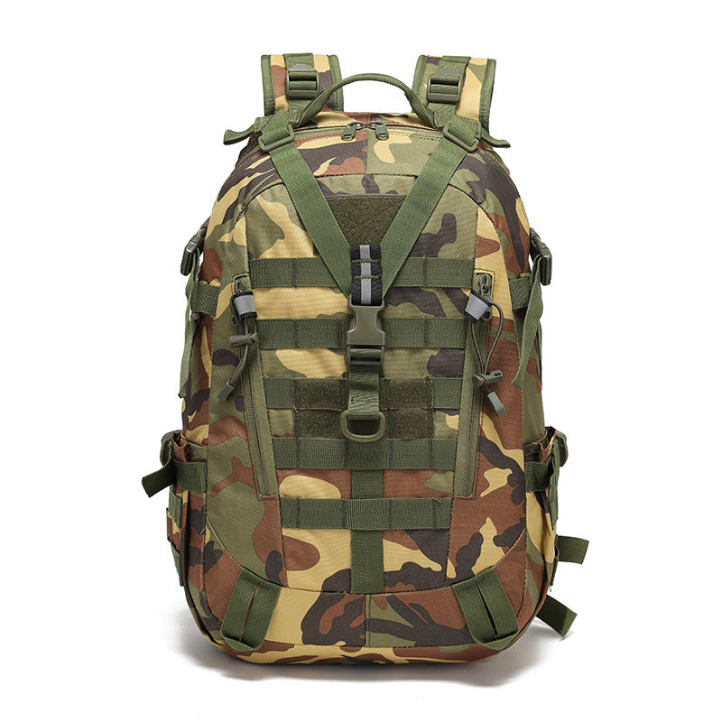 40L Tactical Backpack with Laptop Sleeve & MOLLE Webbing – Waterproof Hiking Daypack for Camping, Travel & Outdoor Adventures