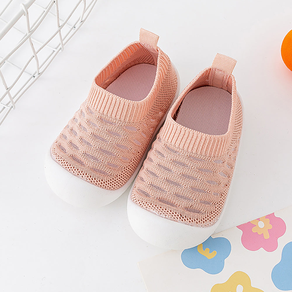 Toddler Non-Slip Sock Shoes – Breathable Mesh First Walkers for Baby Boys & Girls, Soft Sole Indoor Outdoor Footwear