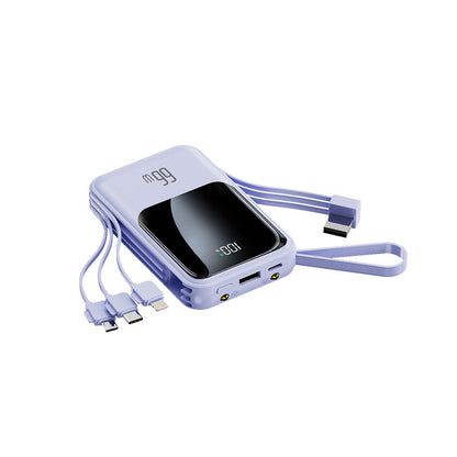 Chargeur portable | Batterie externe 66 W avec affichage numérique | Conception compacte pour une recharge rapide lors de vos déplacements