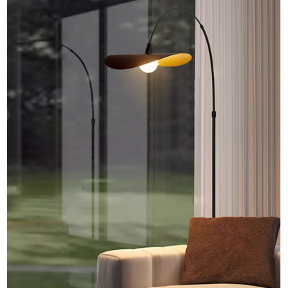 Curved Arc Standing Lamp with LED Height-Adjustable 71–79 Inch Iron Design for Reading Nook Bedroom Office Modern Minimalist Overhead Task L