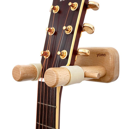Support mural polyvalent pour guitare avec crochets réglables pour un rangement sécurisé