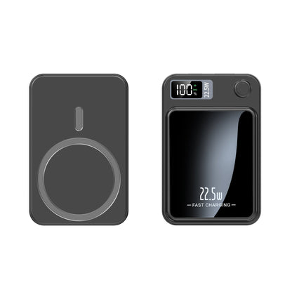 20000mAh High-Speed Wireless Battery Pack with Digital Display & Qi Charging for iPhone Android Tablets
