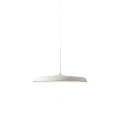 LED Disc Ceiling Fixture 10 in Rose Gold 4000K Adjustable Height for Kitchen Dining Room Bedroom Modern Floating Lamp Neutral White