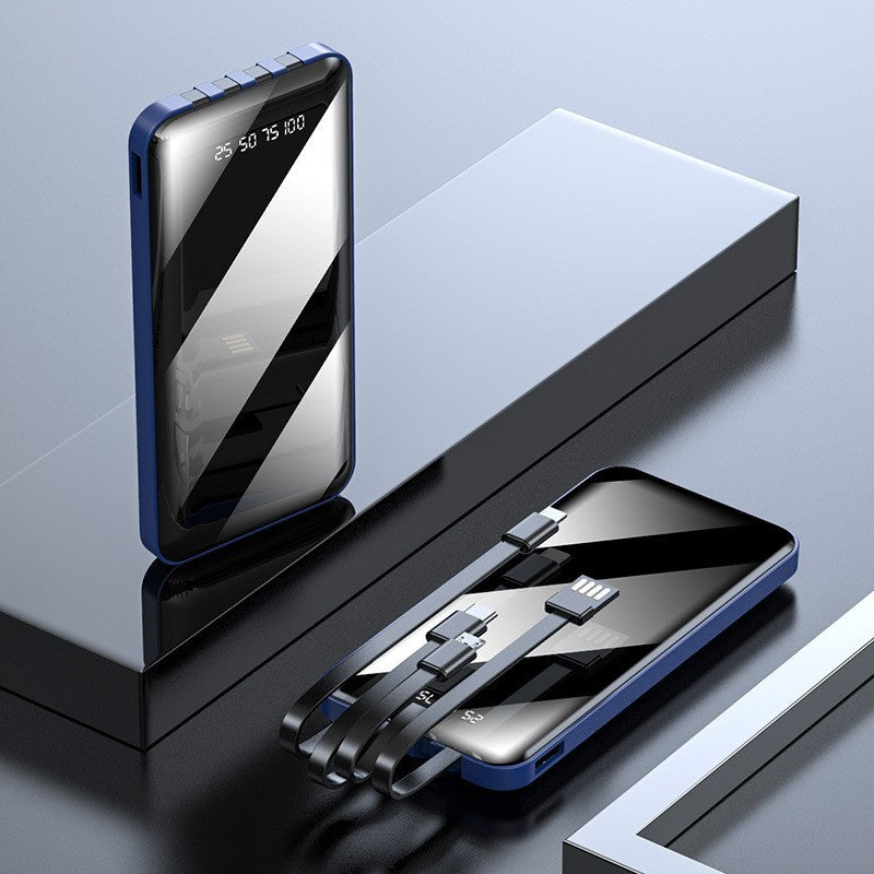 Portable Power Bank | High-Capacity Charger with Digital Display | Versatile Charging for All Devices