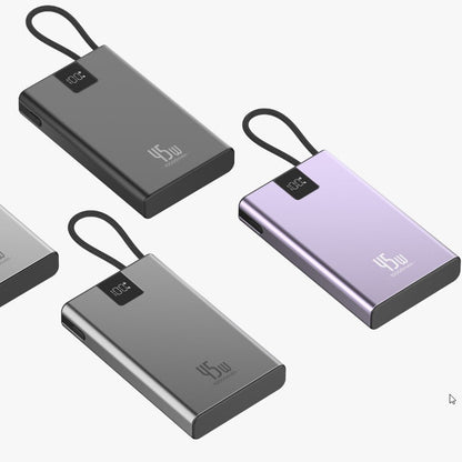Chargeur portable | Batterie externe 10 000 mAh avec écran LED intelligent | Charge rapide pour tous les appareils